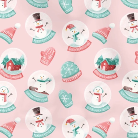 ❄️10 Pink Snow globe Poly Mailers 12 x 15 inch - Picture 6 of 7